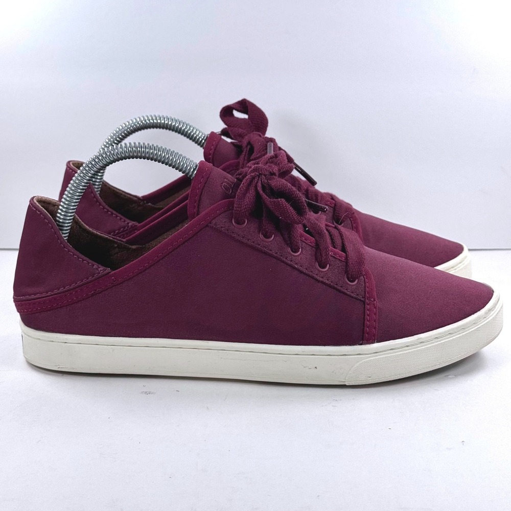 OluKai Pehuea Li Lanui Mistberry Purple Textile Sneakers 20454-MRMR US W9 EUR 39